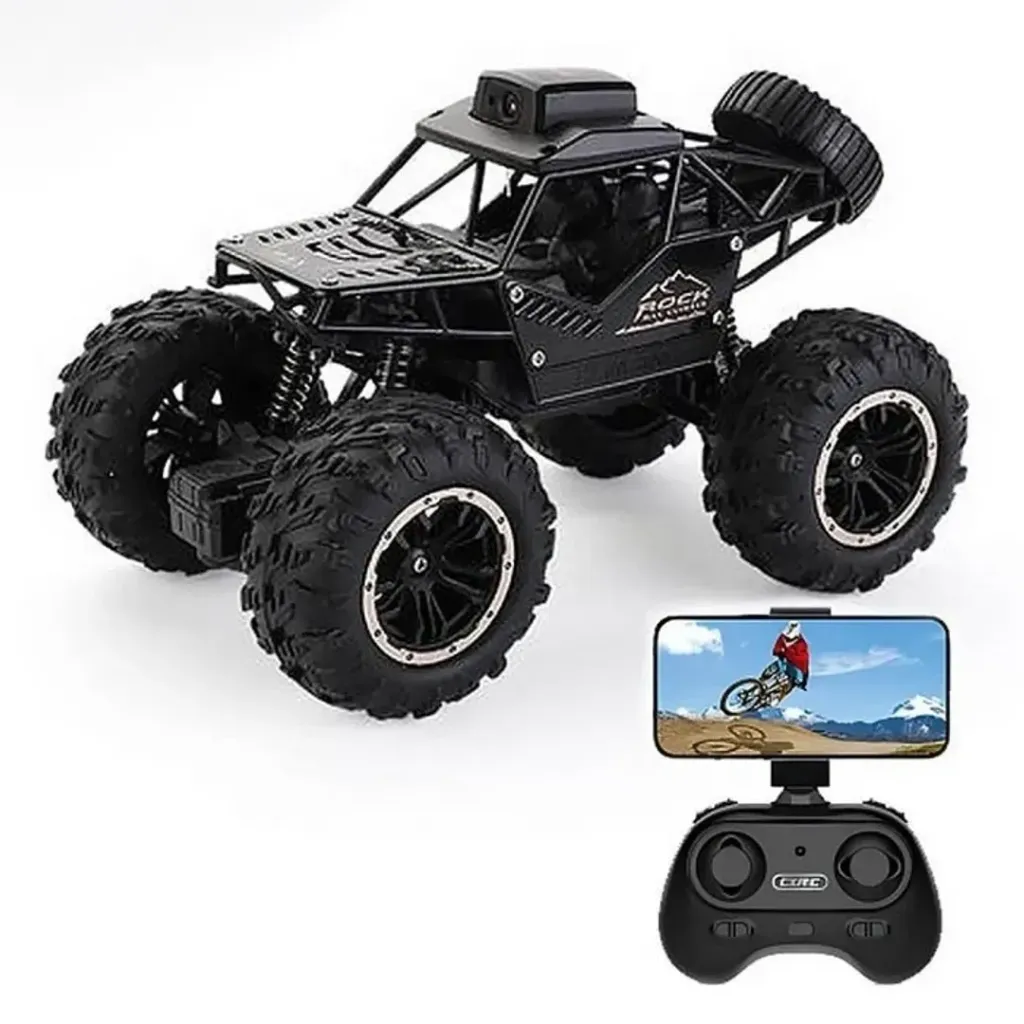 CARRO A CONTROL REMOTO 4X4 DRIVE CON CAMARA 4K