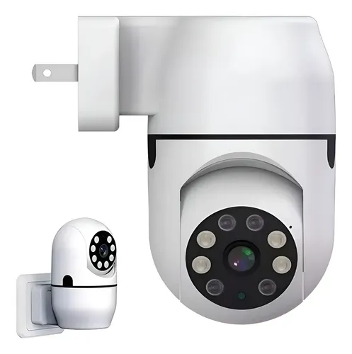 CAMARA GIRATORIA PTZ - WIFI 2.4g V380 IP CONEXION ENCHUFE