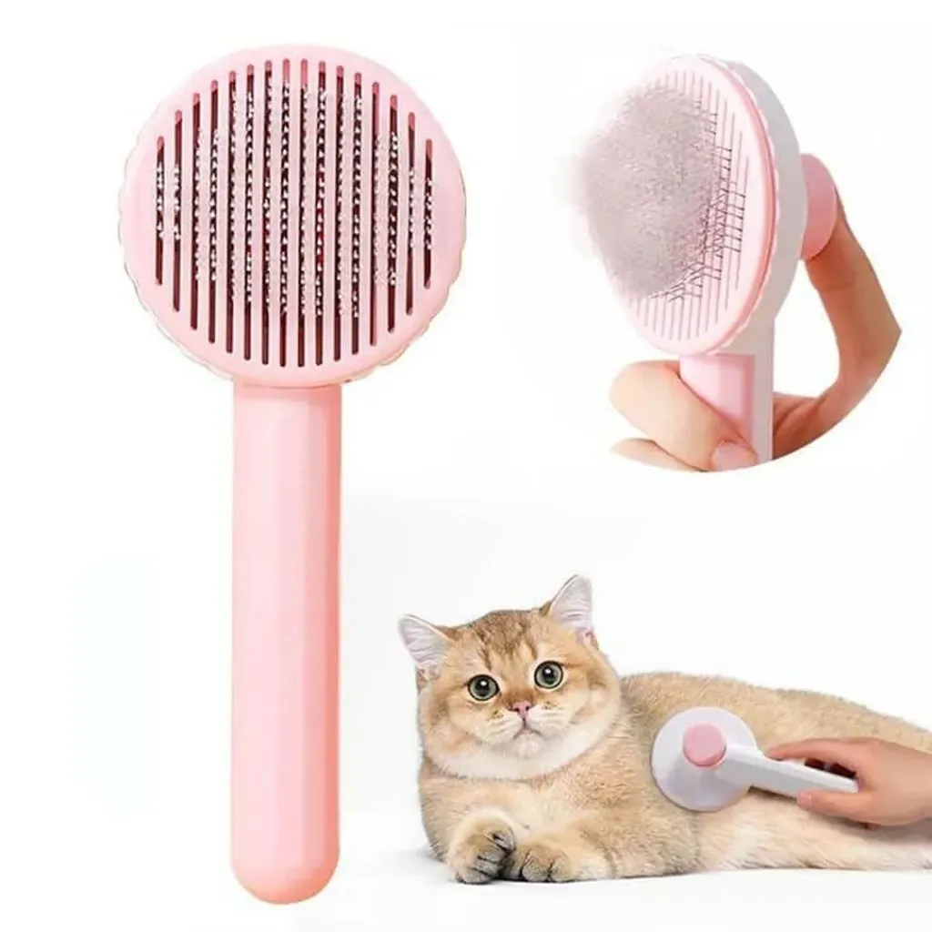 [M118] CEPILLO MASCOTAS BOTON PET BRUSH