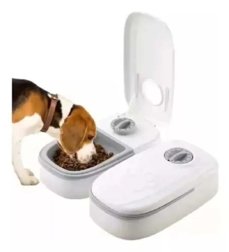 [EG-604] COMEDERO DOBLE MASCOTA TEMPORIZADOR - ENGUANG - EG-604
