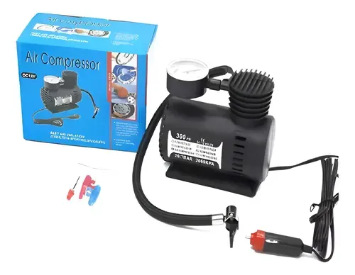 [BOD-VEH-015] COMPRESOR ECONOMICO CAJA AZUL