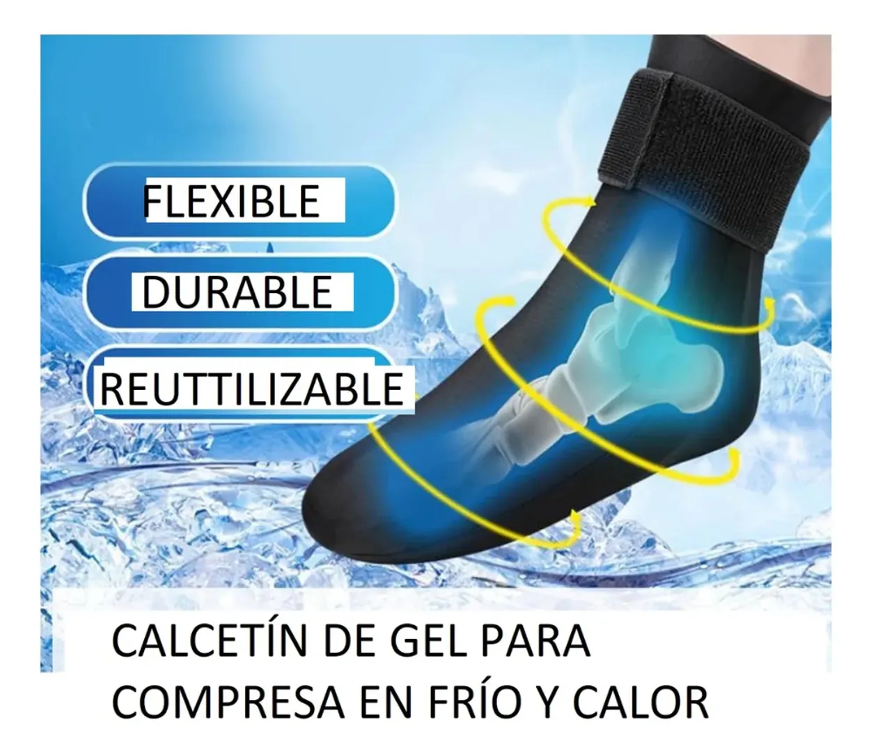 [BOD-BIE-012] ENVOLTURA DE HIELO PARA TOBILLO UX-3009