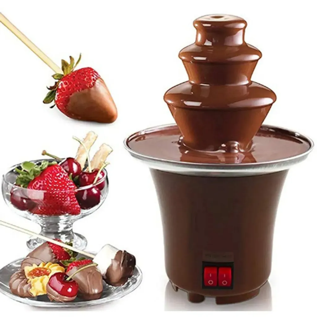 MINI FUENTE DE CHOCOLATE MAQUINA FONDUE