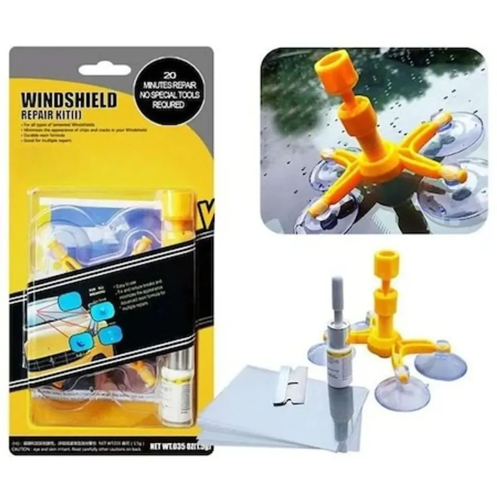 KIT DE REPARACION DE CRISTALES WINDSHIELD