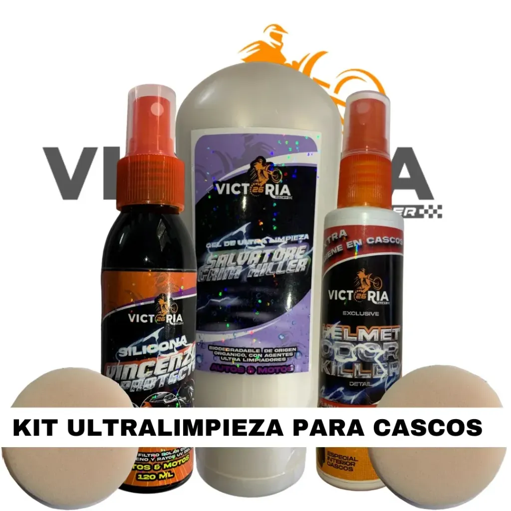 KIT LIMPIEZA CASCO VICTORIA