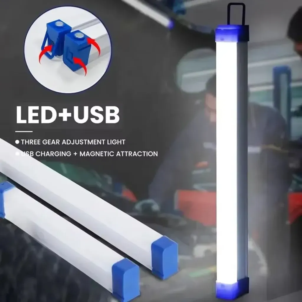LAMPARA LED RECARGABLE IMANTADA T330