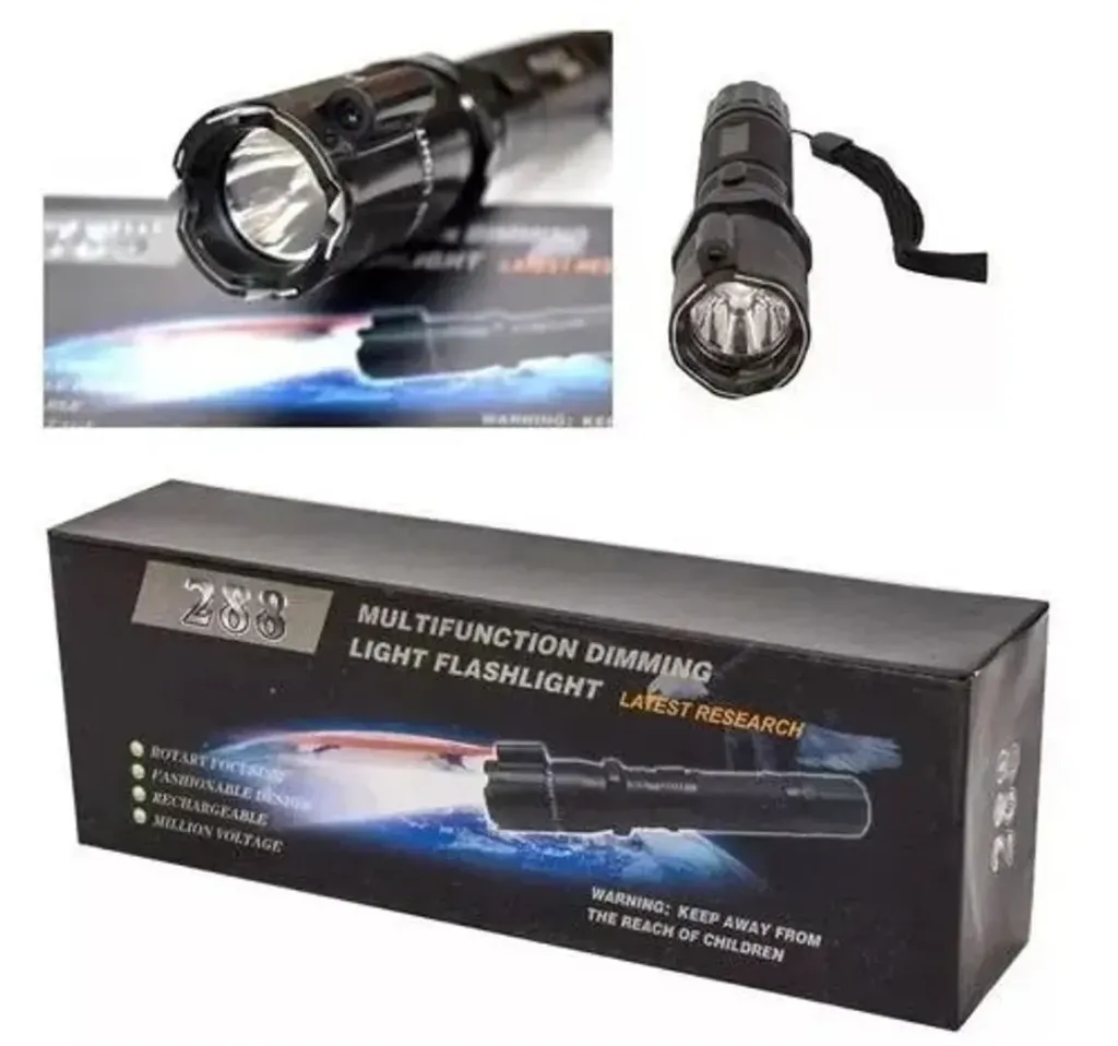 LINTERNA CON TASER 1101