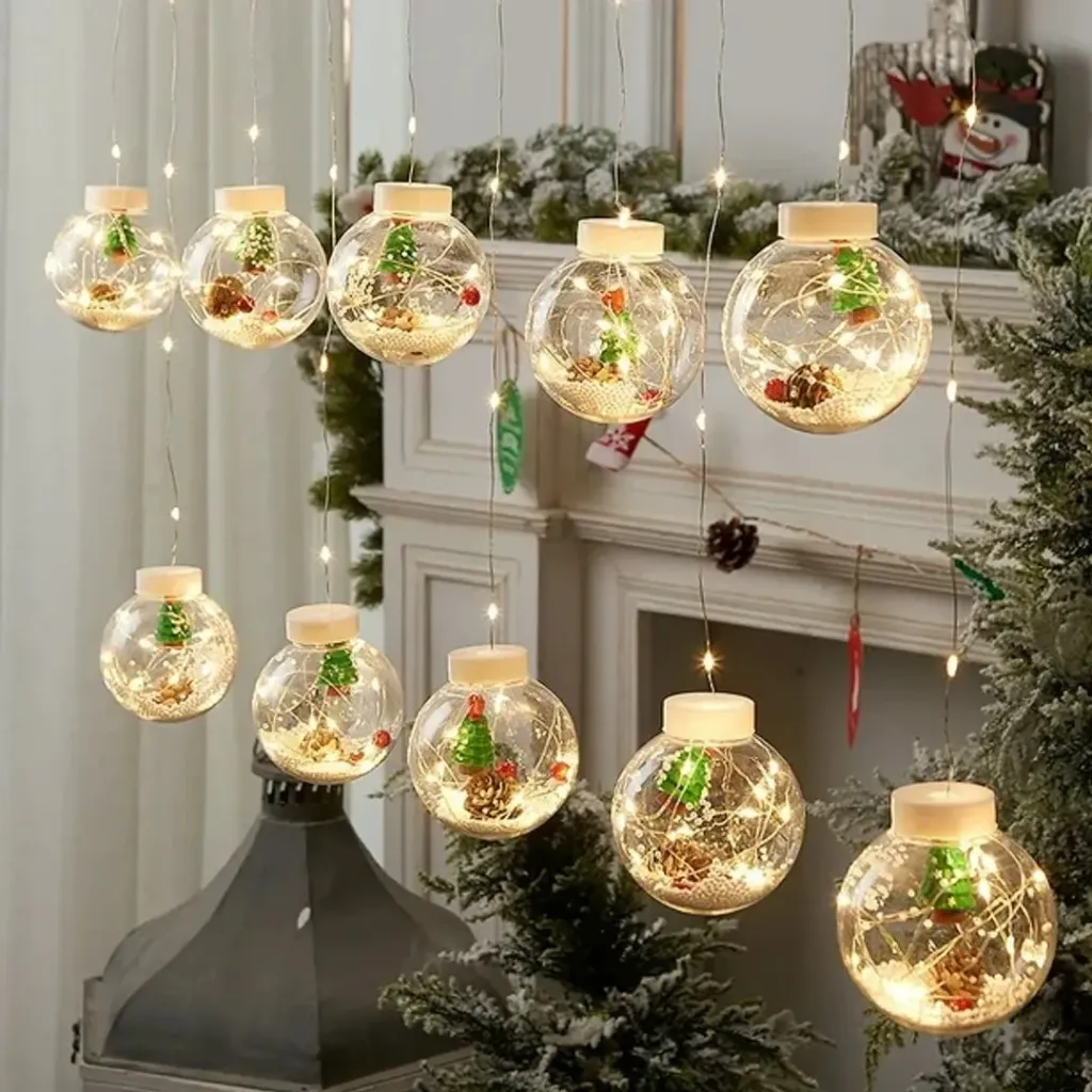 LUCES NAVIDEÑAS BOLAS