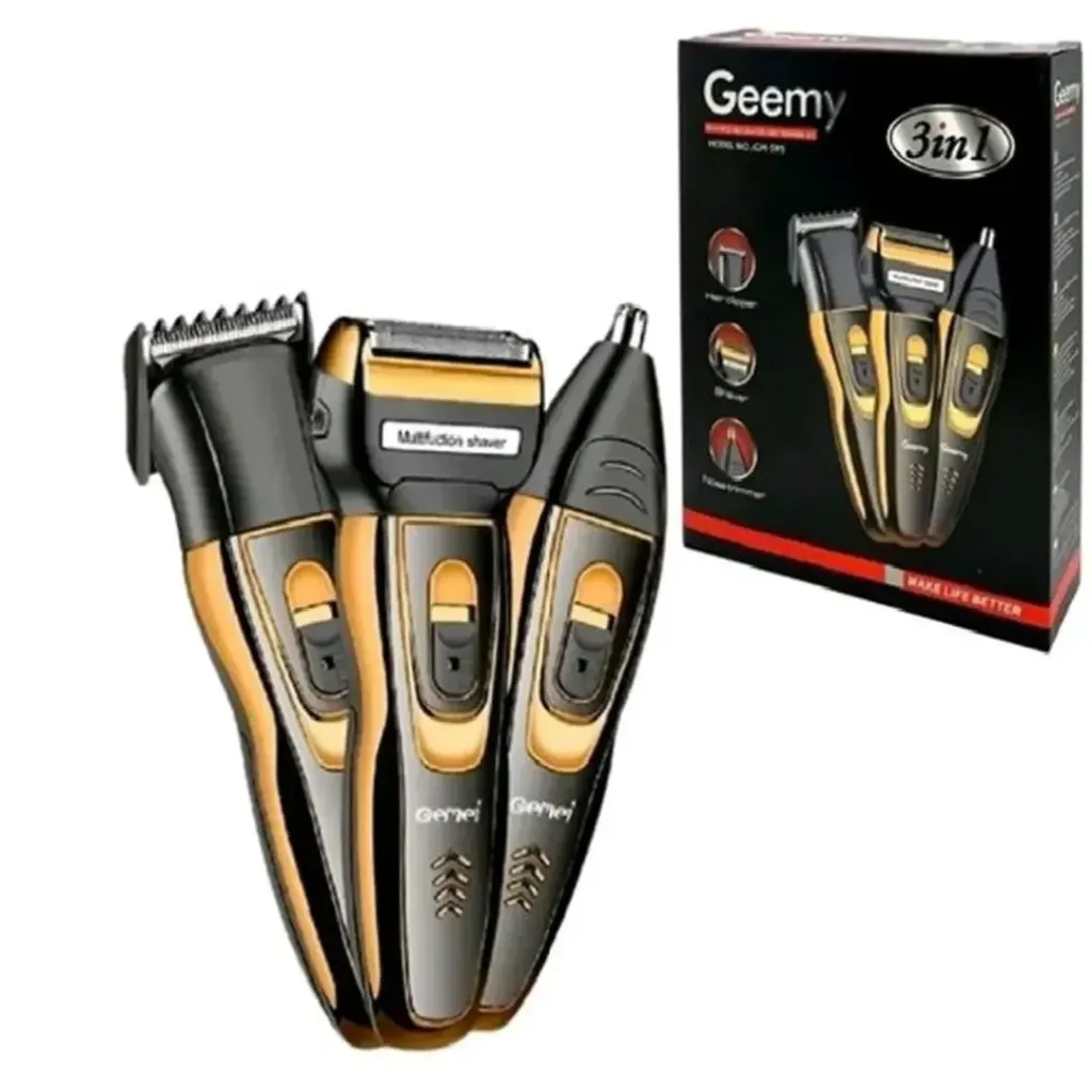 PATILLERA AFEITADORA GEEMY 3 EN 1 HOMBRE