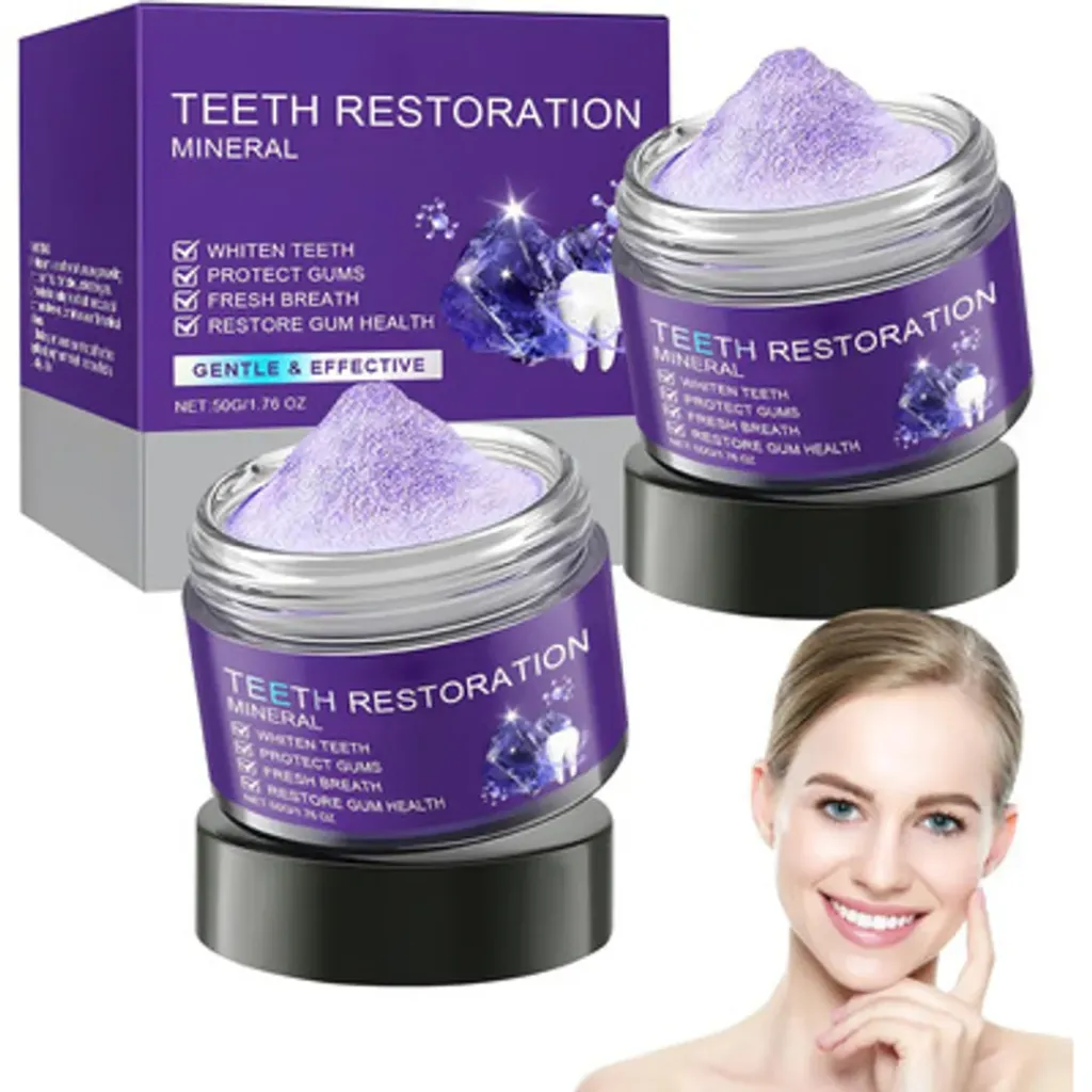 PASTA DENTAL BLANQUEADORA - TEETH RESTORATION - ORALHOE