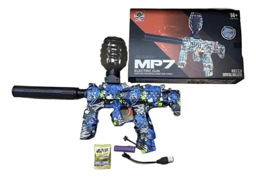 PISTOLA HIDROGEL MP7