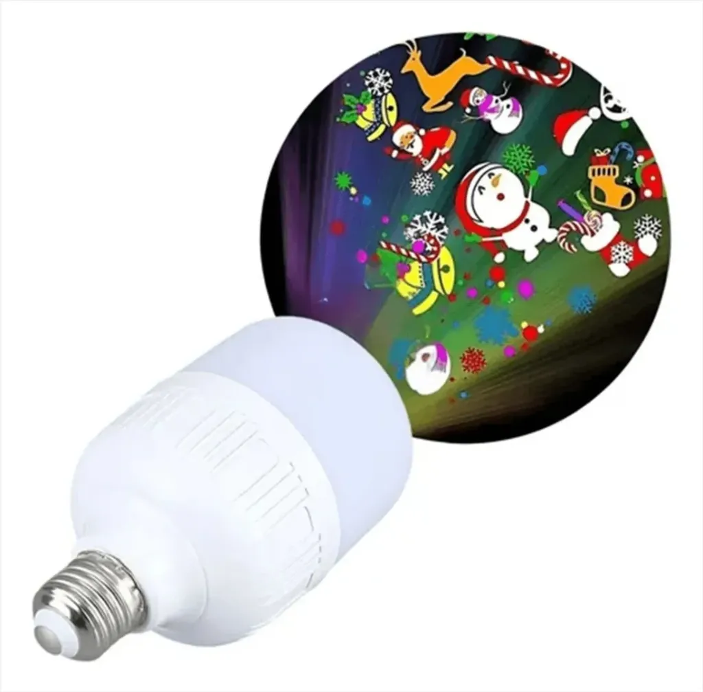PROYECTOR NAVIDEÑO BOMBILLOS XB07