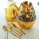 SET DE CUBIERTOS x24pcs HUEVO ORGANIZADOR