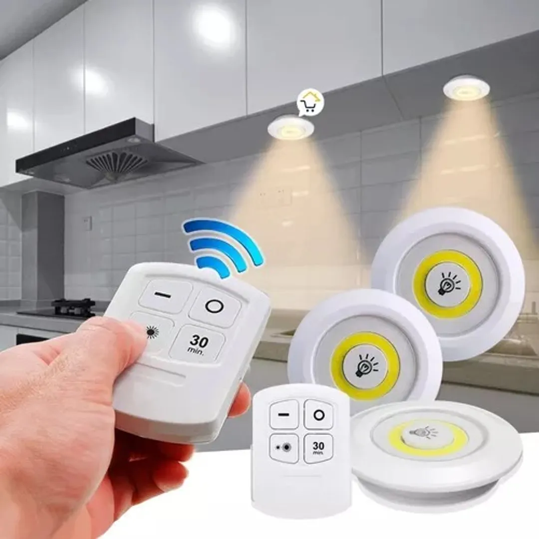 SET LUCES LED INALAMBRICAS X3 CONTROL - LED LIGHT WITH REMOTE CONTROL SET -