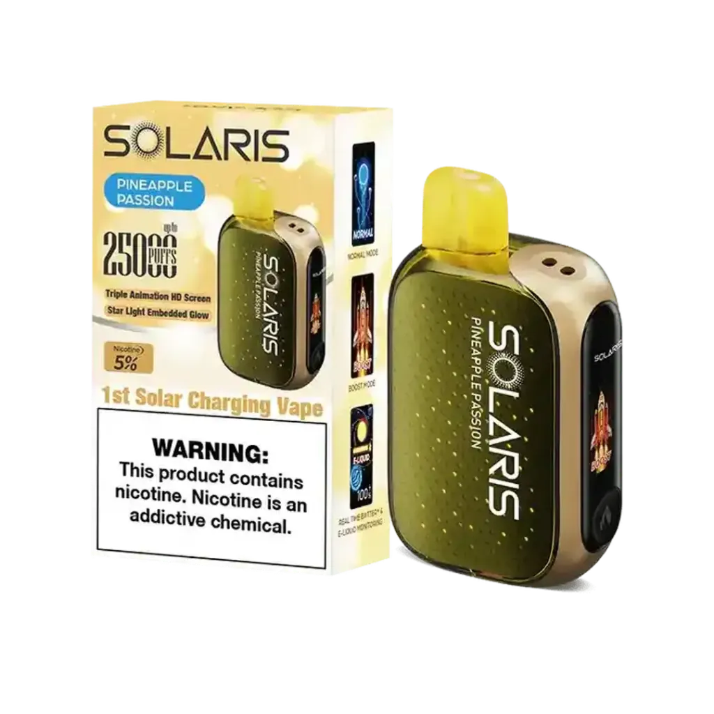 [1718] VAPER SOLARIS 25000 PUFF Pineapple Passion
