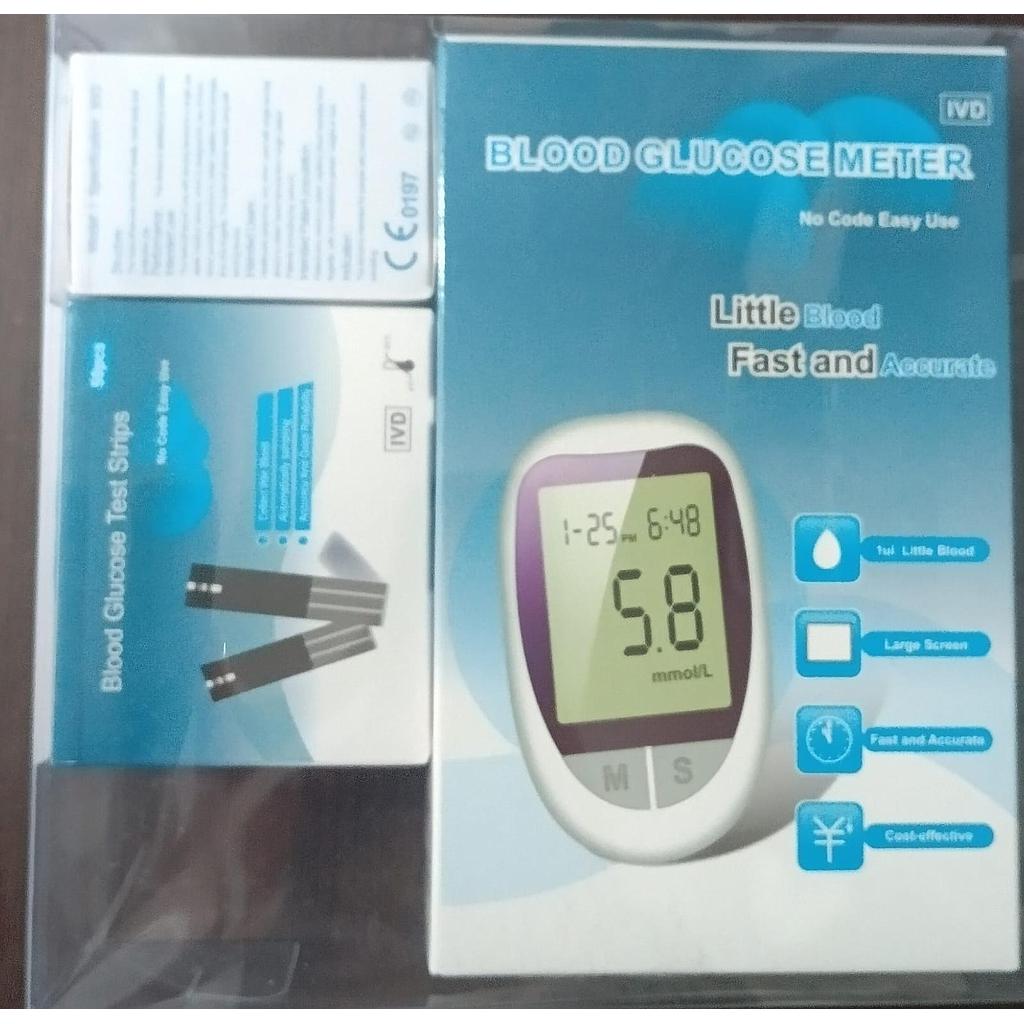 GLUCOMETRO - BLOOD GLUCOSE METER -