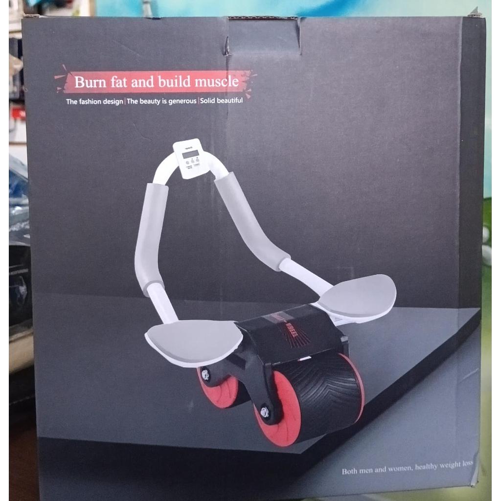 [CED-DEP-015] RUEDA ABDOMINAL RODILLO REBOTE DIGITAL - BURN FAT AND BUILD MUSCLE