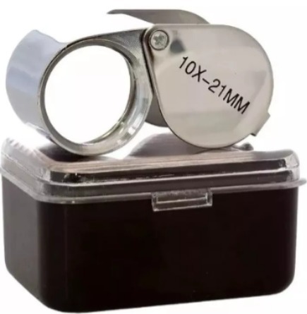 LUPA JOYERO PORTATIL - JEWELER´S LOUPE - 10X21 mm - 30X21mm