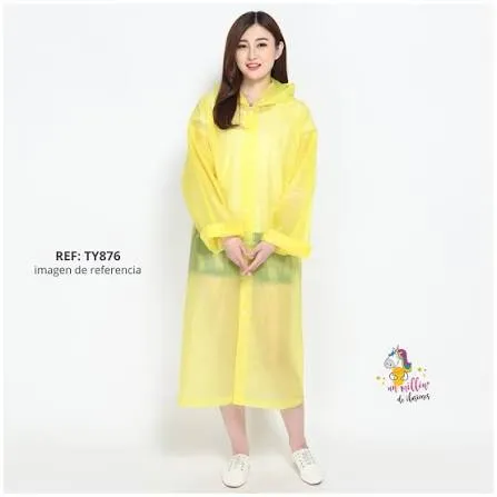 CAPA PROTECTORA LLUVIA ADULTO - EVA - TY876