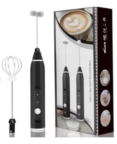 BATIDOR ESPUMADOR 2 EN 1 USB - GX1008-2