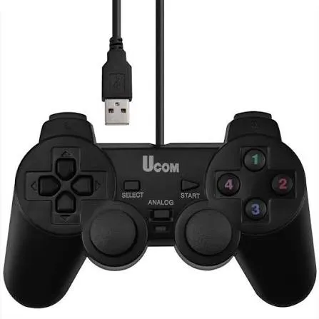 CONTROL PC ALAMBRICO - USB GAME PAD - USB-704