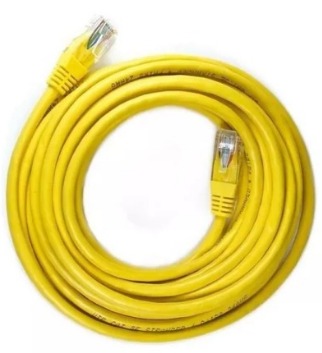 CABLE RED LAN AMARILLO CAT 6 - SEISA - XJL-10M - 10 mts -