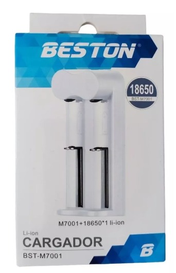 [CED-TEC-042] CARGADOR + PILA 18650 - BESTON - BST-M7001