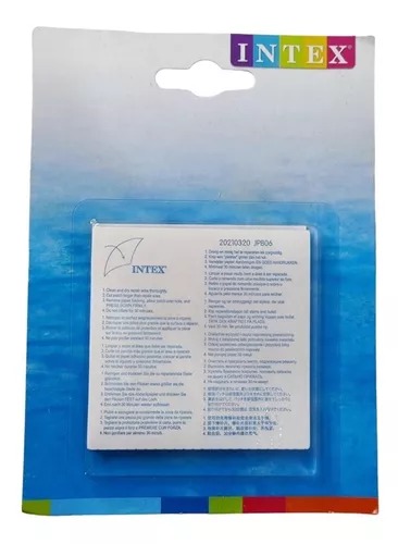 [BOD-HOG-063] PARCHE REPARADOR MULTIFUNCIONAL - INTEX - WET SET COLLECTION - #59631NP