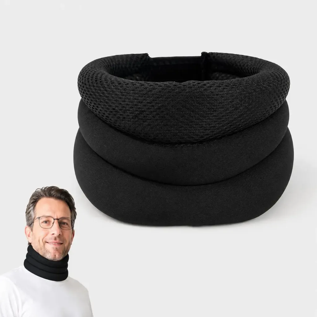 CUELLO ORTOPÉDICO AJUSTABLE ANTIRONQUIDOS