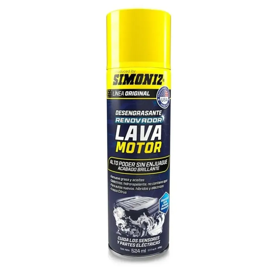 DESENGRASANTE RENOVADOR LAVA MOTOR - SIMONIZ - SIM-208891/208891 - 524 ml