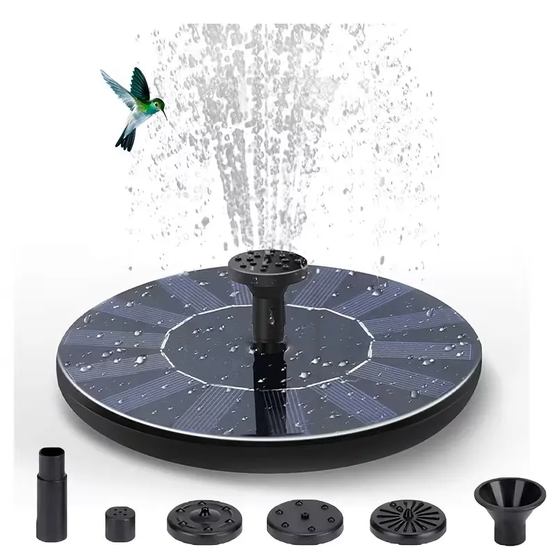 ASPERSOR FUENTE DE AGUA SOLAR