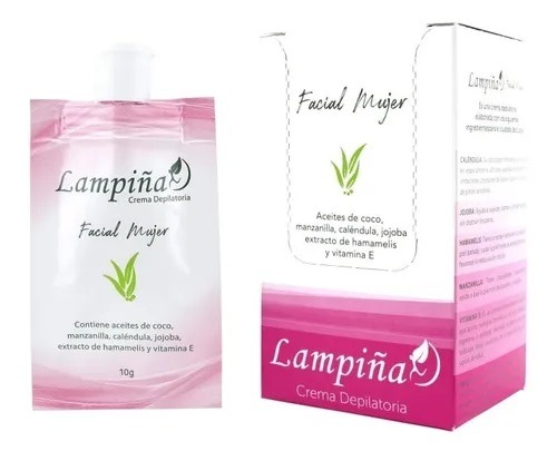CREMA DEPILATORIA FACIAL  - LAMPIÑA - SACHET - 15g
