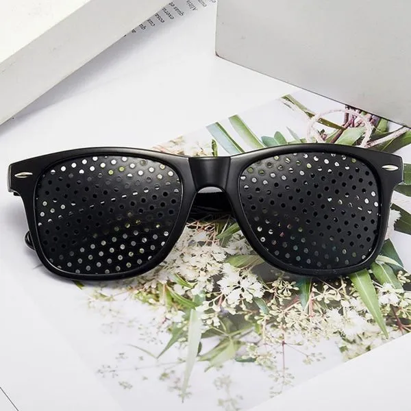 GAFAS RETICULARES ESTUCHE CUERO