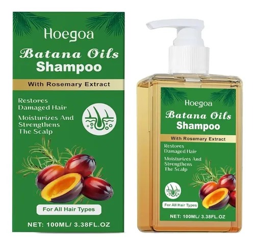 SHAMPOO ROMERO & ACEITE BATANA - HOEGOA -
